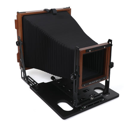 New Munewca 8x10'' Large Format Carbon Fiber Teak Wood Field Folding Film Camera