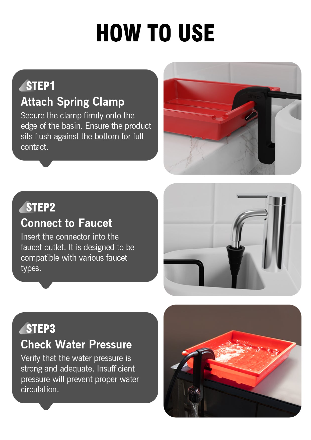 eTone Automatic Tray Dish Siphon For B/W Color Film PhotoPaper Darkroom Developing Processing Equipment