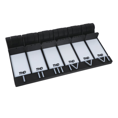 Darkroom Color B/W Roll Film Photo Paper Enlarging Test Strip 6-Level Exposure Comparison Tool