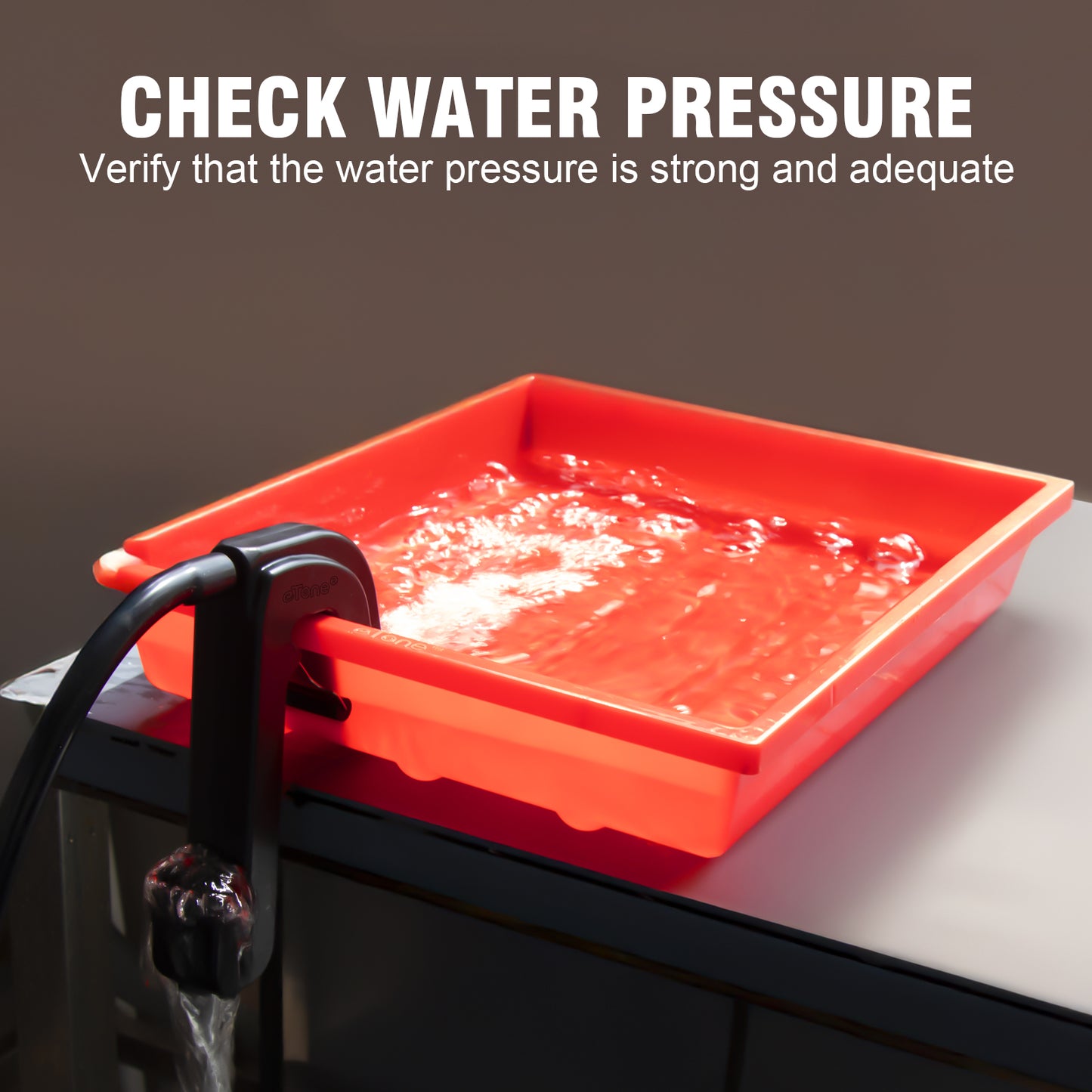 eTone Automatic Tray Dish Siphon For B/W Color Film PhotoPaper Darkroom Developing Processing Equipment