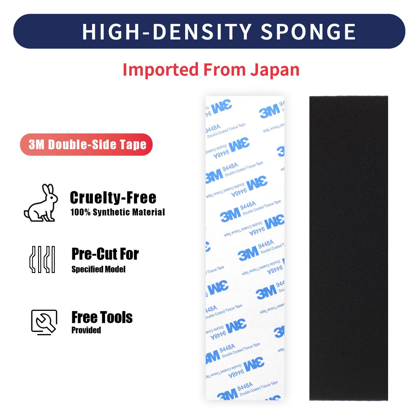 eTone Self Adhesive Repair Custom Light Seal Foam Sponge Kits For Contax RTS
