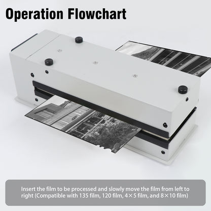 Professional Film Anti-Static Electric Dust Remover Cleaner For 135 120 4x5 8x10 Negative Film
