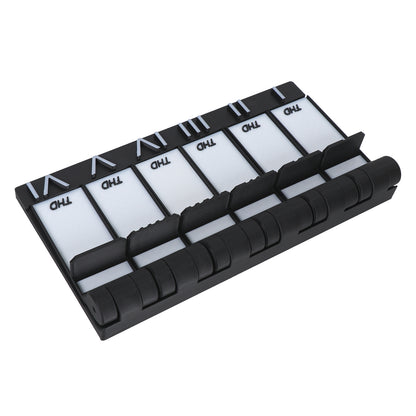 Darkroom Color B/W Roll Film Photo Paper Enlarging Test Strip 6-Level Exposure Comparison Tool