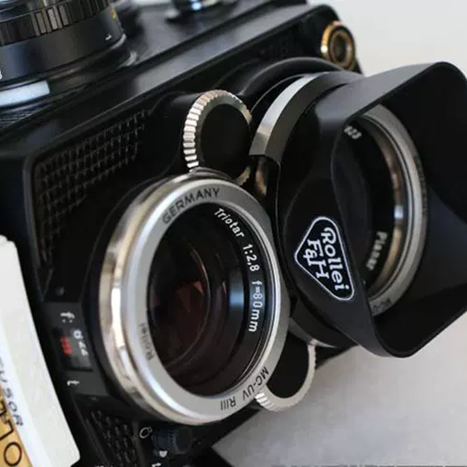 Bay III Bay 3 Metal Lens Hood For Rolleiflex 2.8C 2.8D 2.8E 2.8F Bay III Bay 3 Metal Lens Hood For Rolleiflex 2.8C 2.8D 2.8E 2.8F