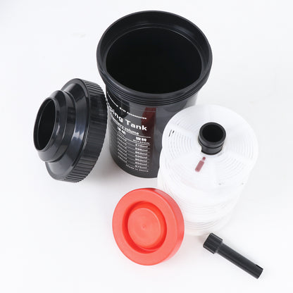 Film Develop Tank 3 Spiral Reels with Buckle Separator 120 127 135 B&W Color Negative Darkroom Processing Processor