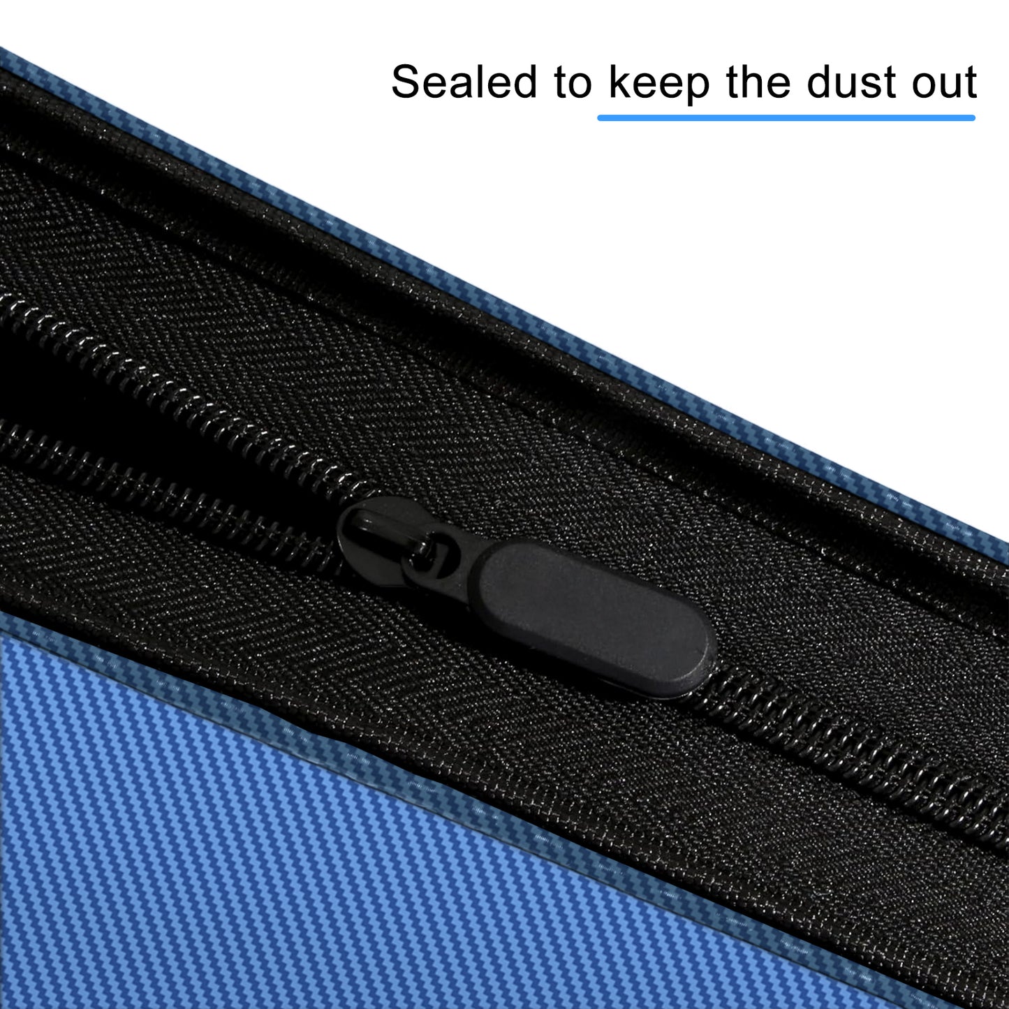 Blue Film Photo Binder Zipper Album 120 6x7 6x6 Archival Negative Storage Slide Page