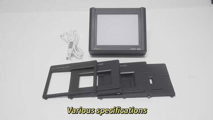 120 135 4x5 Slide Film Viewer Light Box for Digitizing Viewing Scanning Negatives and Slides,  USB Powered Light Box Scanner