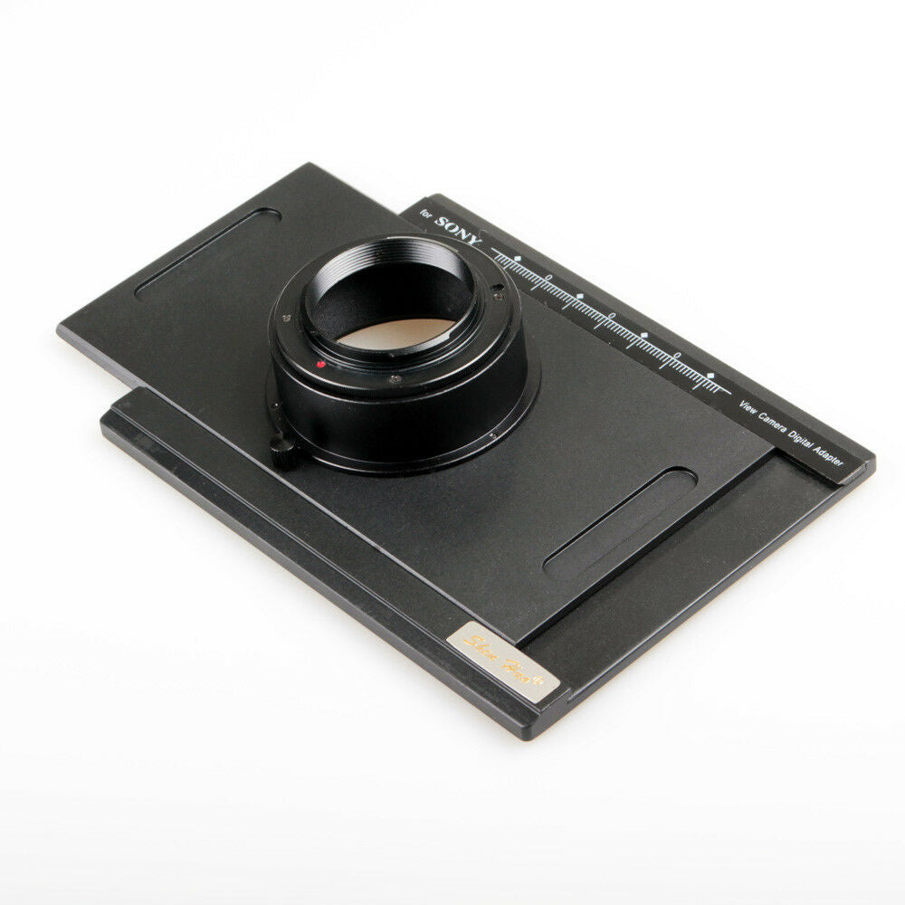 Full Frame 4x5 Digital Sensor Digital Back Slide Adapter For Sony E