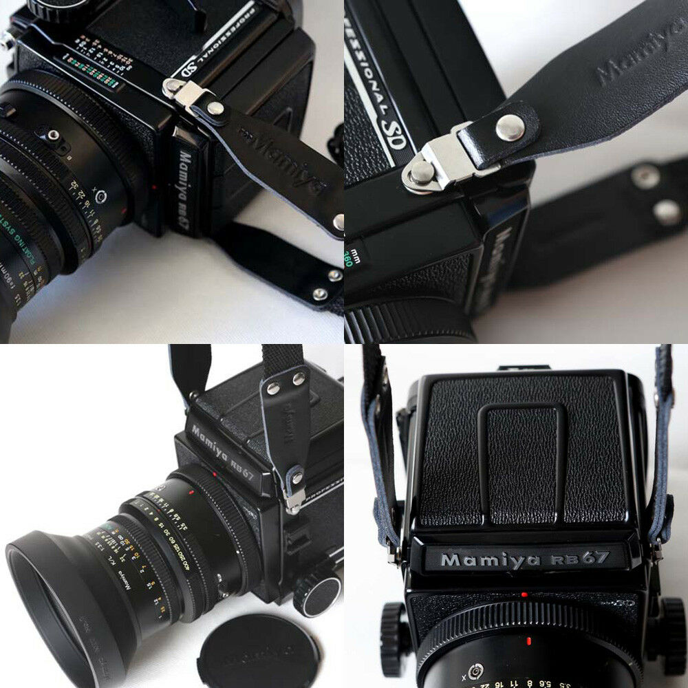 Hals-Schultergurt für Mamiya RB67 RZ67 M67 M645 C330 C220 Kamera mit Ösen
