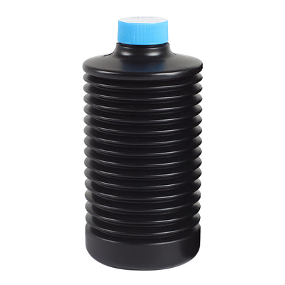 eTone Collapsible Storage Bottle 1 Litre HDPE for Darkroom Chemical Laboratory Chemical Reagent Bottle Photosensitive Material