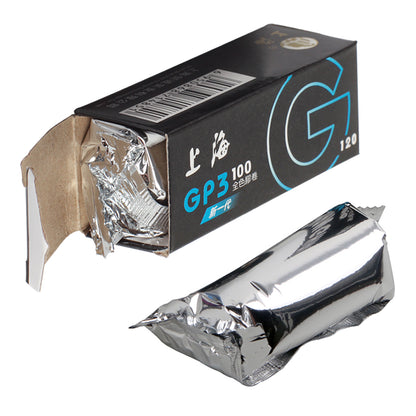 Freshest 5 Rolls Shanghai GP3 120 Black & White B&W B/W ISO 100 Roll Pan Film Negative