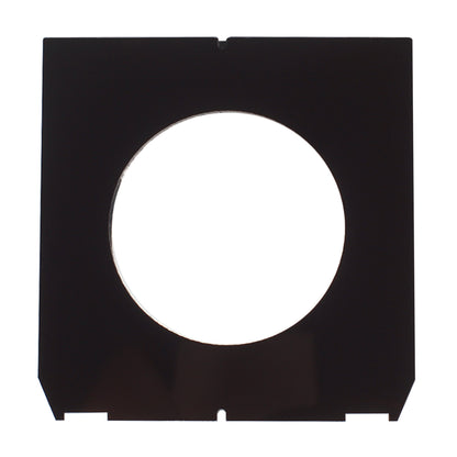 Acryl Compur Prontor Copal #3 Objektivplatine 65 mm Linhof-Stil für 4 x 5 Zoll Großformatkamera Technika Wista ShenHao Ebony Chamonix