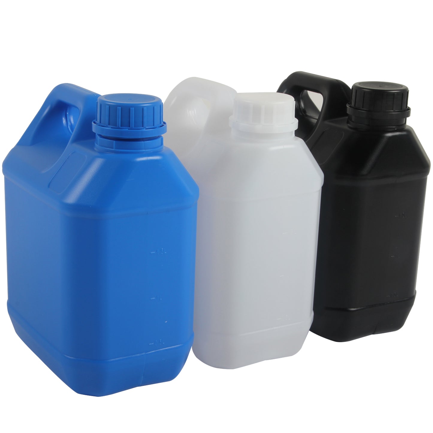 1x 2L Darkroom Chemical Liquid Storage Bottles Kettle with Caps for Developer Fixer Stopper Laboratory