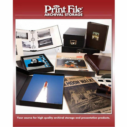 100x Printfile Archival Storage Sheets 35mm 135 Negative Page Preservers 35-7BXW
