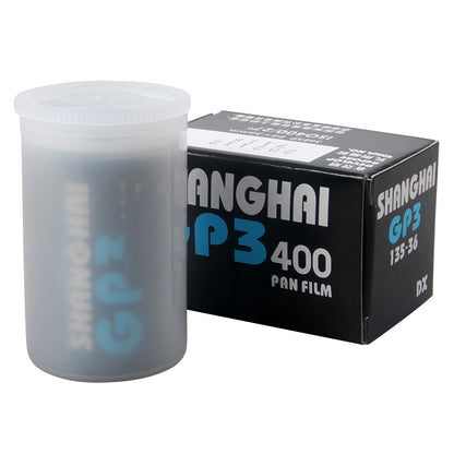 10 Rolls Shanghai GP3 36EXP 135/35mm Pan Roll Film ISO 400 Black & White B/W Negative 03/2023