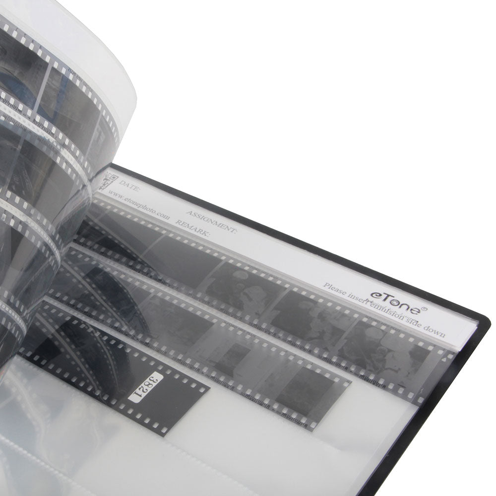 Acid-Free Archival Storage Page Sheets Film Bag for 35mm 135 36EXP Hand Roll Pan Film B&W Color Negative Slide