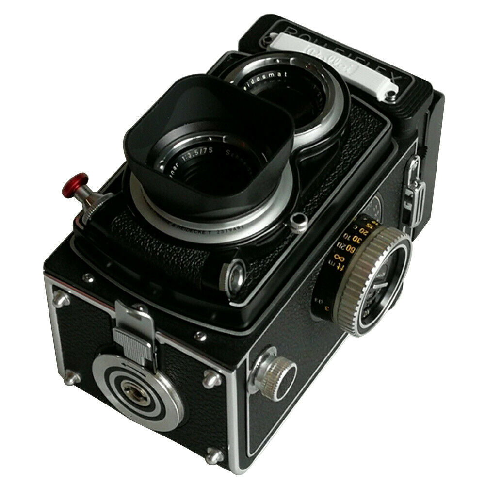 Bay I Bay 1 Lens Hood Shade For Rolleiflex MX-EV Yashica Mat 124G Minolta Autocord