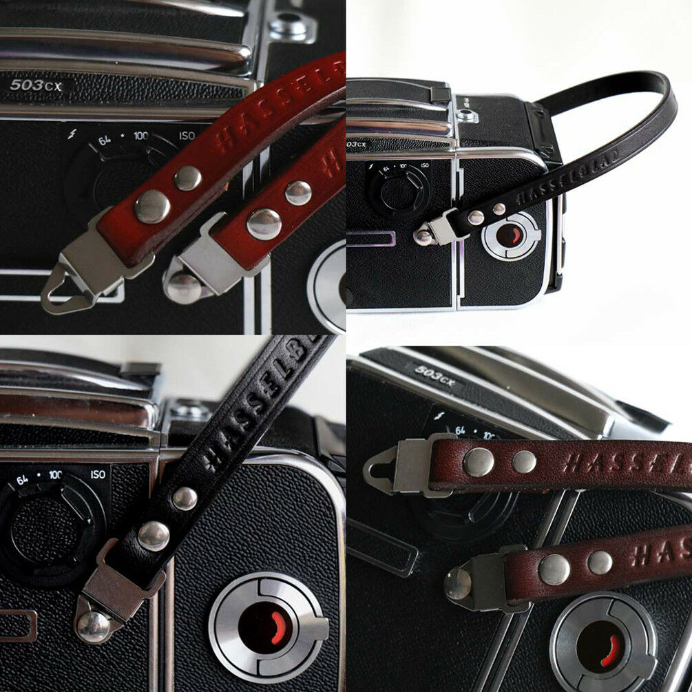 Leather Hand Carry Camera Strap For Hasselblad 500cm 501cm 503cw 503cx 2000FC